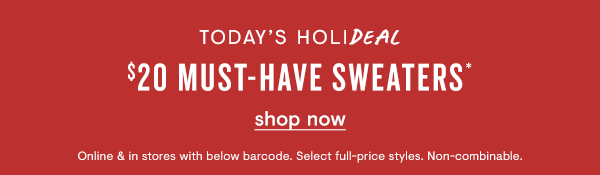 $20 Must-Have Sweaters