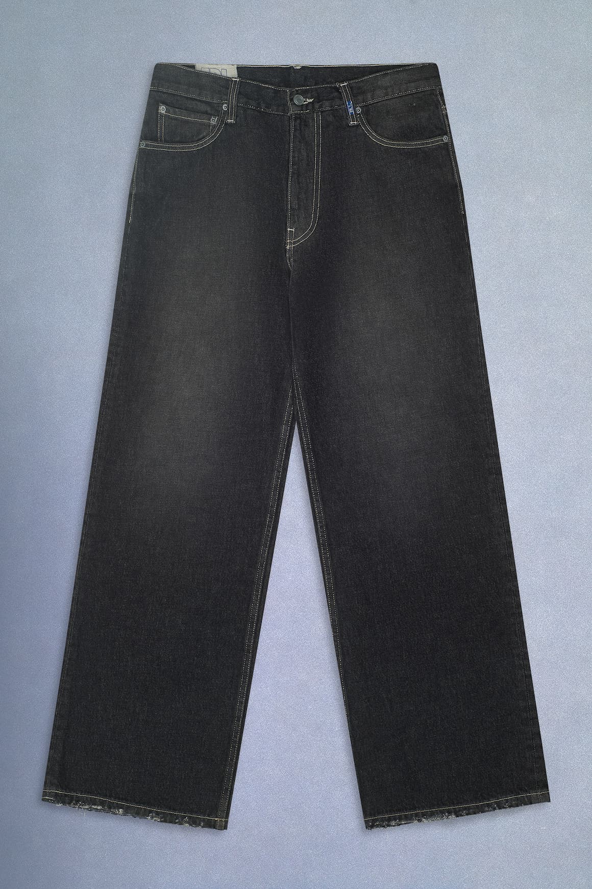 erl faded black relaxed jeans