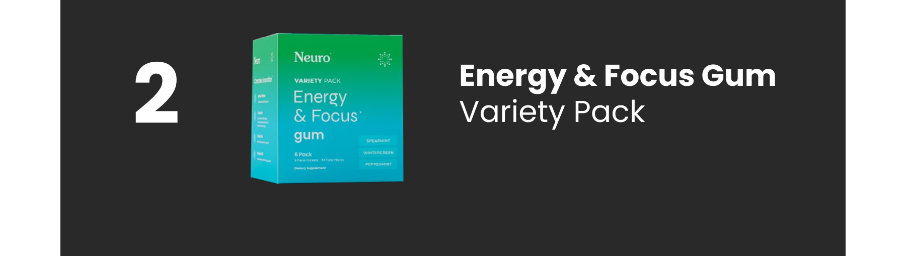 Energy & Focus Gum Variety Pack