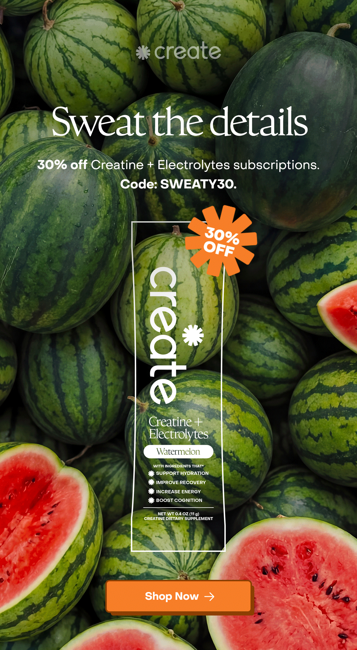 Sweat the details - 30% off C+E subscriptions. Code: SWEATY30