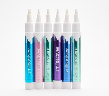 Smileactives Set of 6 Teeth Whitening Pens