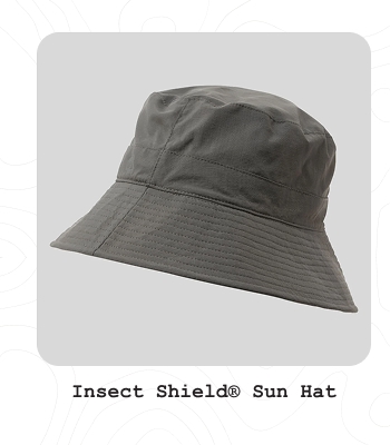 Unisex Insect Shield Sun Hat