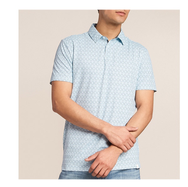 Printed Performance Polo