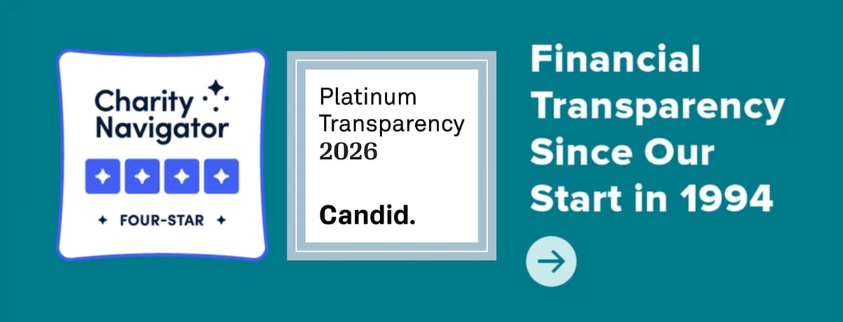Financial Transparency Since Our Start in 1994