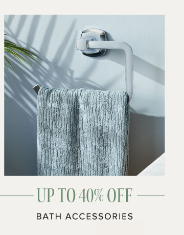 Up to 40% off - Bath Accessories 