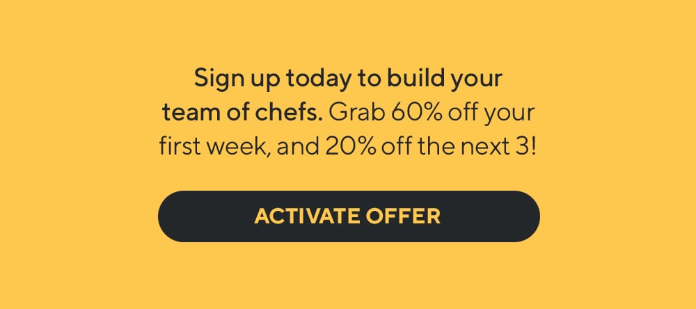 Our meals are made fresh by real chefs in local kitchens and delivered weekly