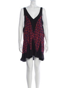 Silk Mini Dress