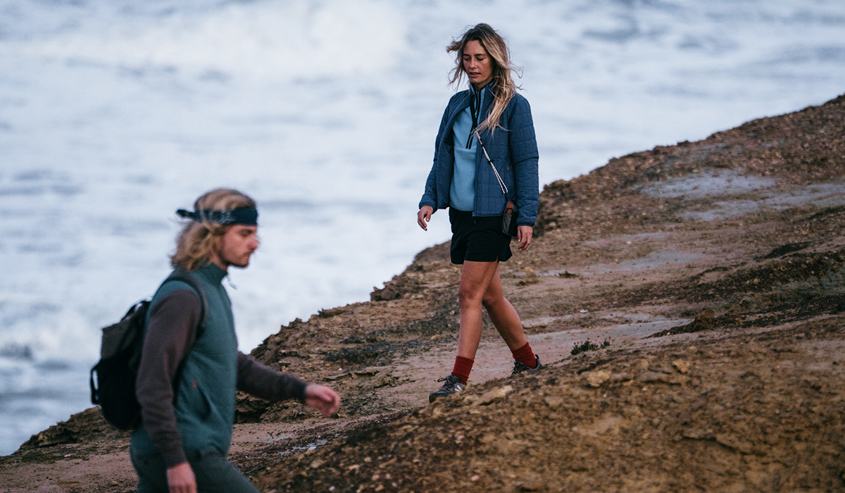 Women's Lapwing Insulated Jacket in Black | Finisterre
