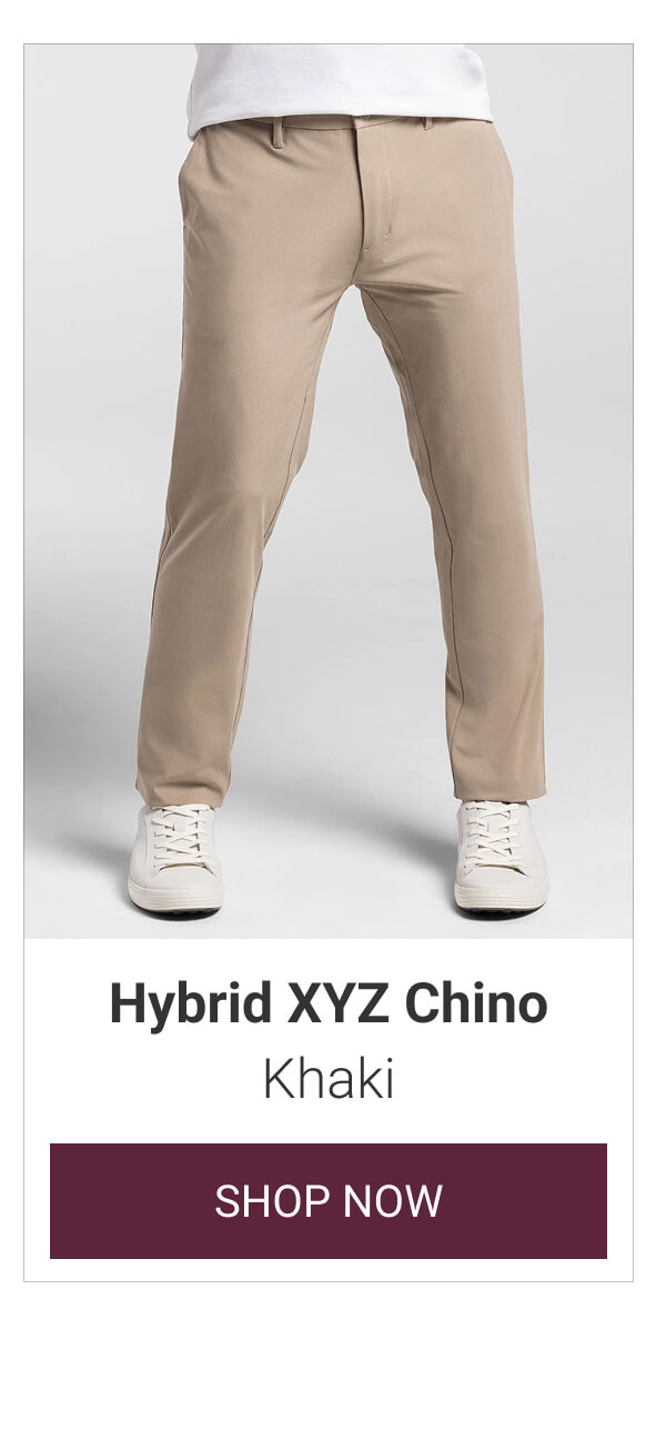 Khaki Hybrid XYZ Chino