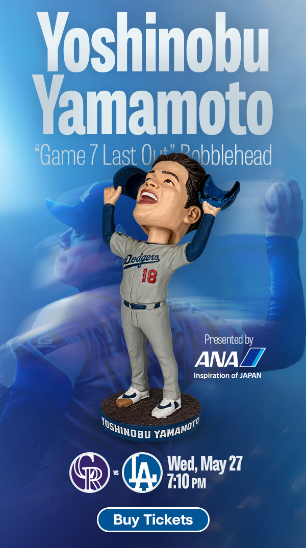 Yamamoto Bobblehead - May 27