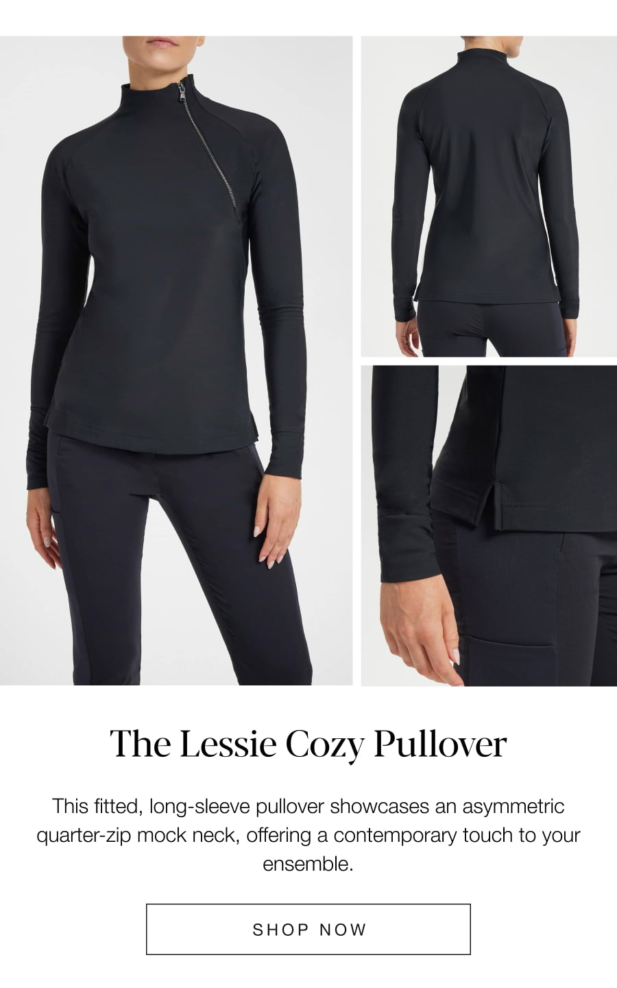 The Lessie Cozy Pullover. SHOP NOW