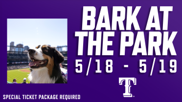 Bark at the Park May 18 & 19