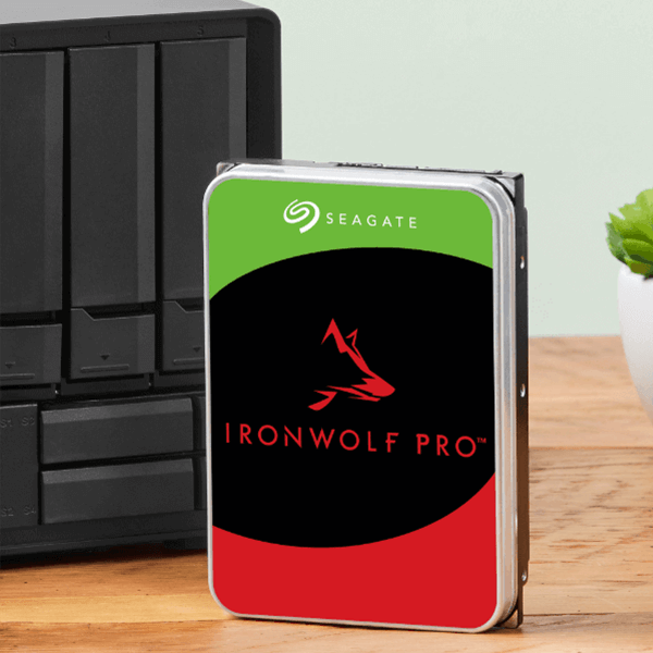 Product shot of the IronWolf Pro