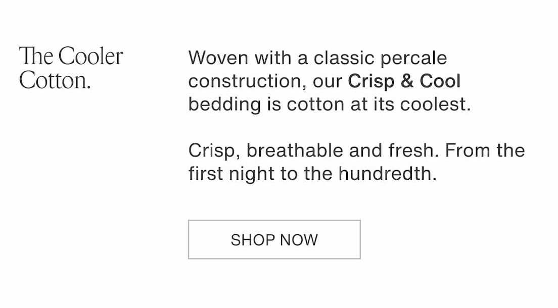 Shop Crisp & Cool