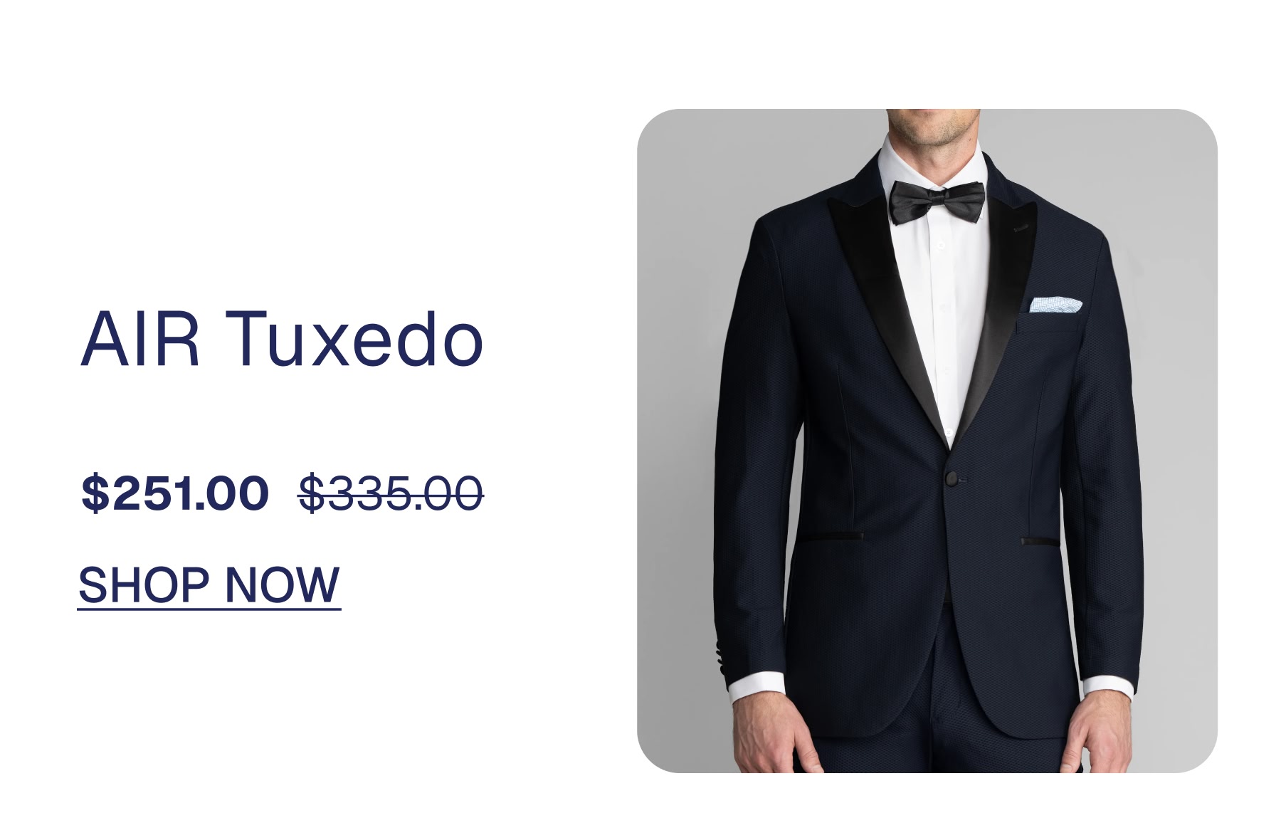 AIR Tuxedo  Blazer Navy