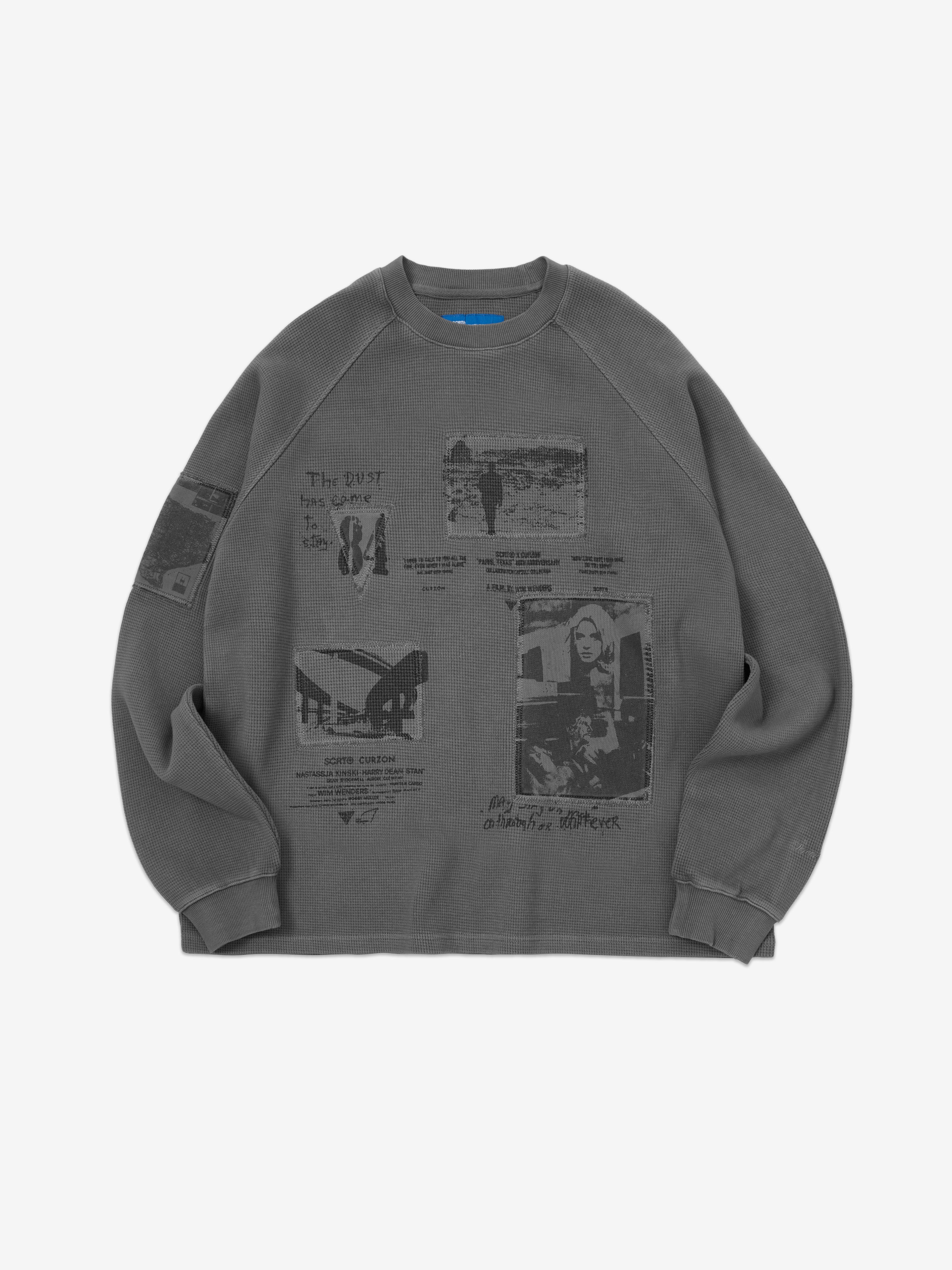 Image of Terlingua Thermal Sweat - Washed Grey