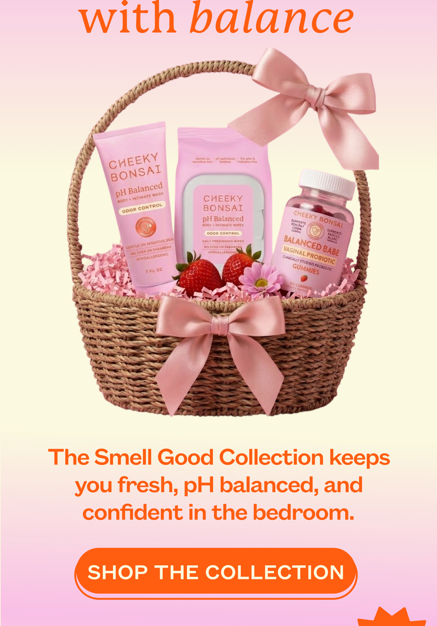 Confidence starts with balance - The Smell Good Collection. Shop the Collection.