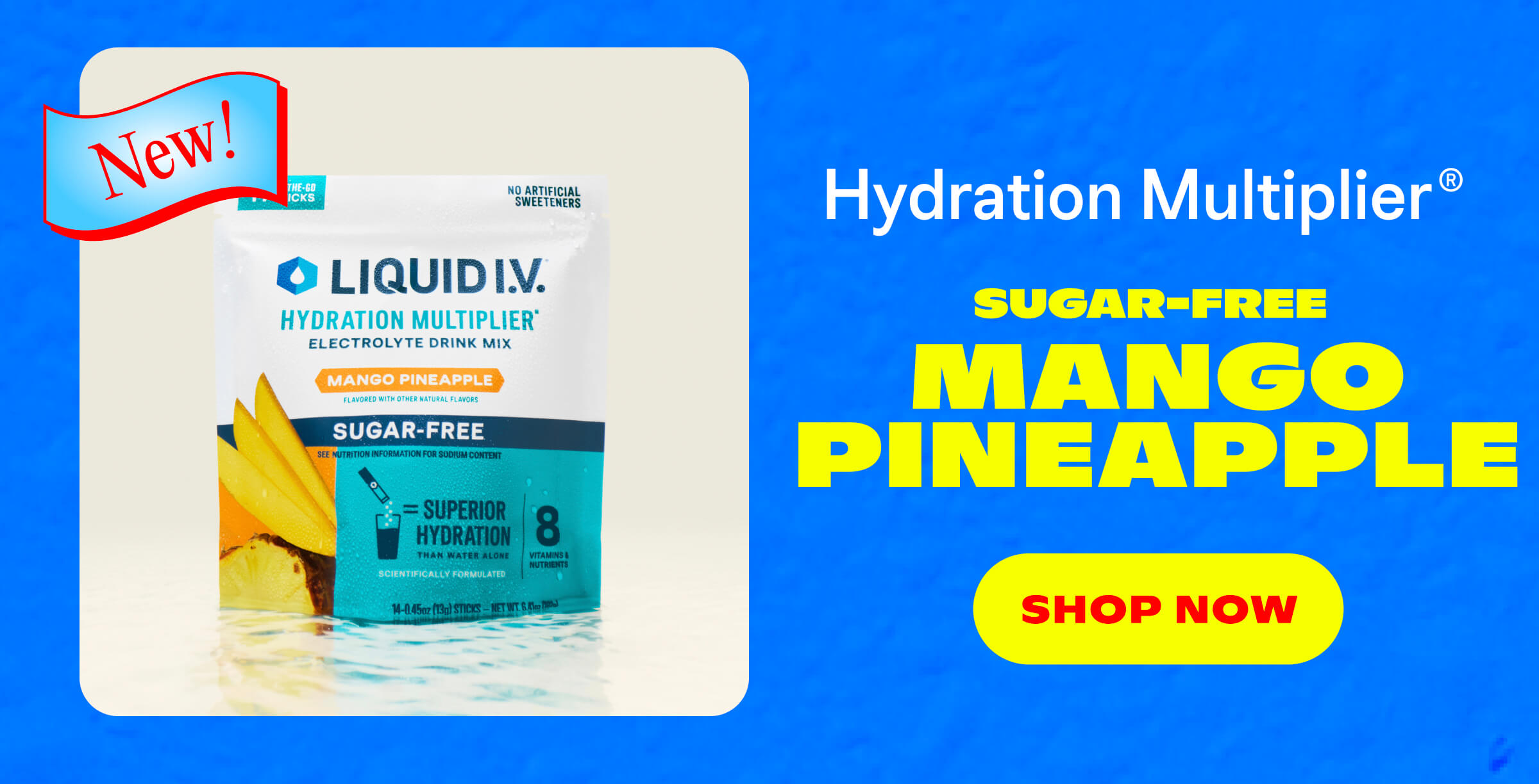 sugar free mango pineapple Hydration Multiplier