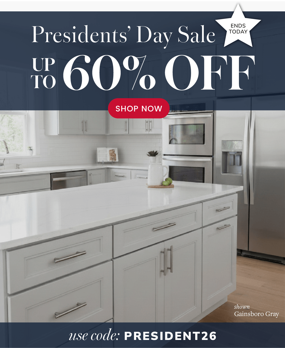Presidents' Day Sale - Up to 60% Off - Shop Now