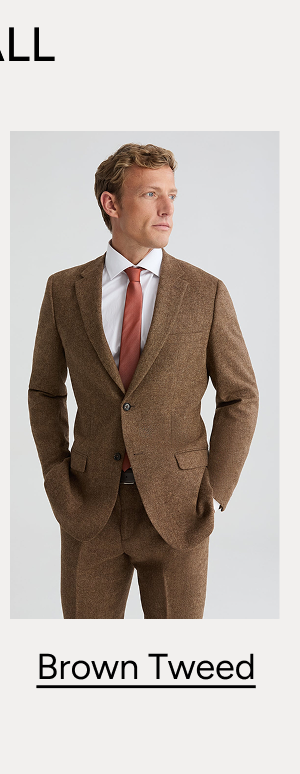 Brown Tweed, $399