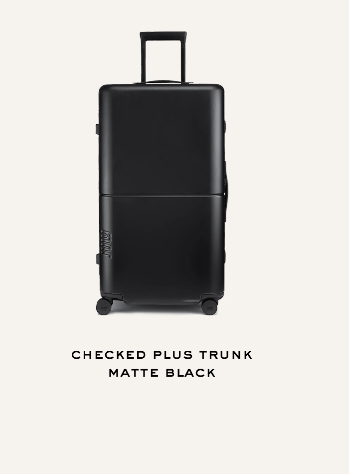 Checked Plus Trunk Matte Black