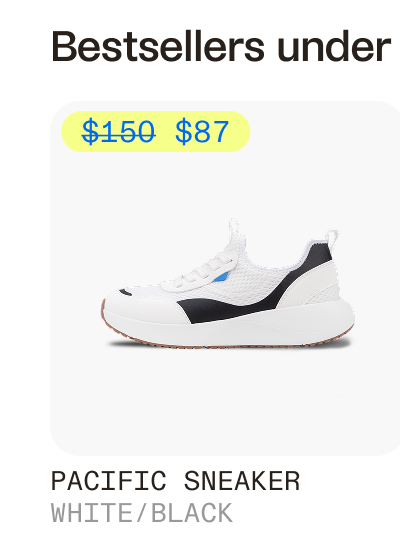 Pacific Sneaker/White Black