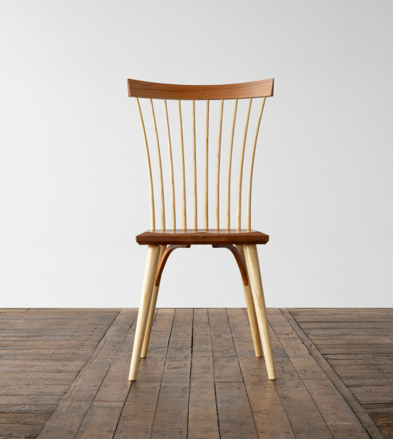 the eastward side chair in cherry