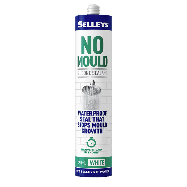 Selleys 290ml No Mould Resistant Silicone Sealant - White