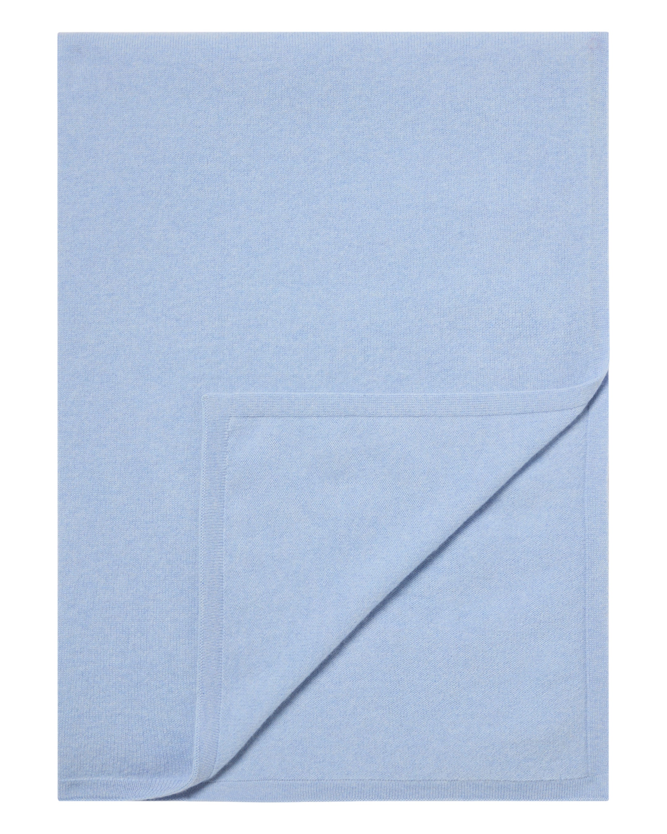 Image of Women's Lightweight Cashmere Shawl Sea Mist Blue