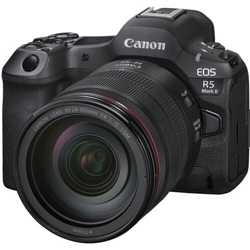 Canon - EOS R5 Mark II Mirrorless Camera with 24-105mm f/4 Lens
