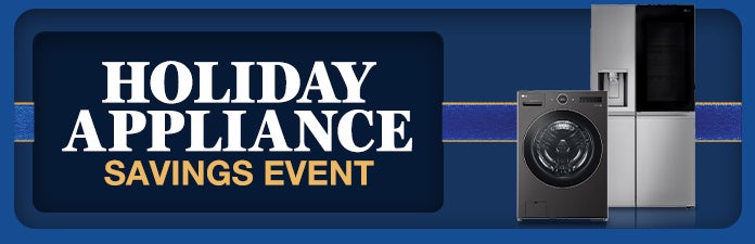 Holiday Appliance Savings Event