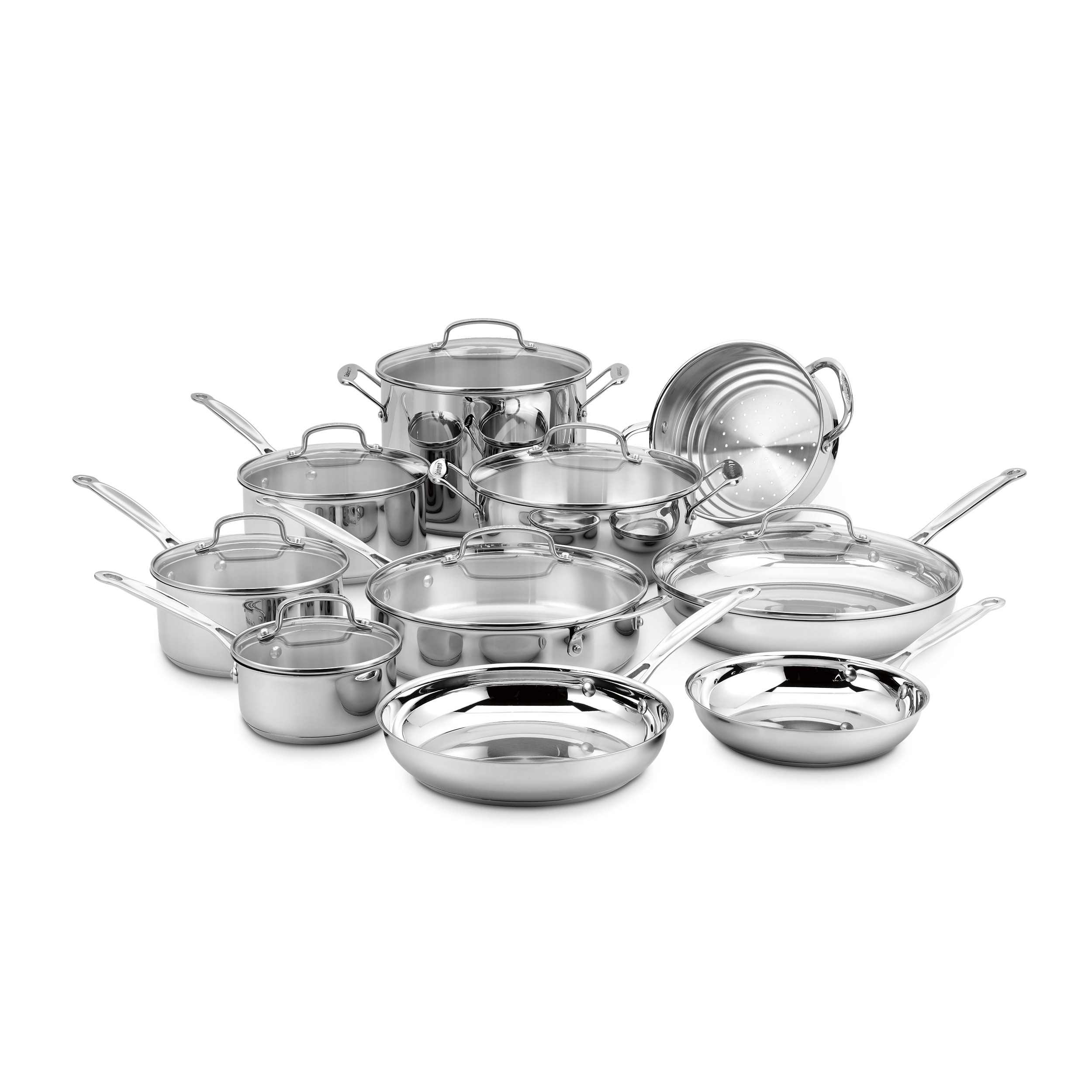 Image of Chef's Classic™ Stainless 17 Piece Chef's Classic Stainless Set
