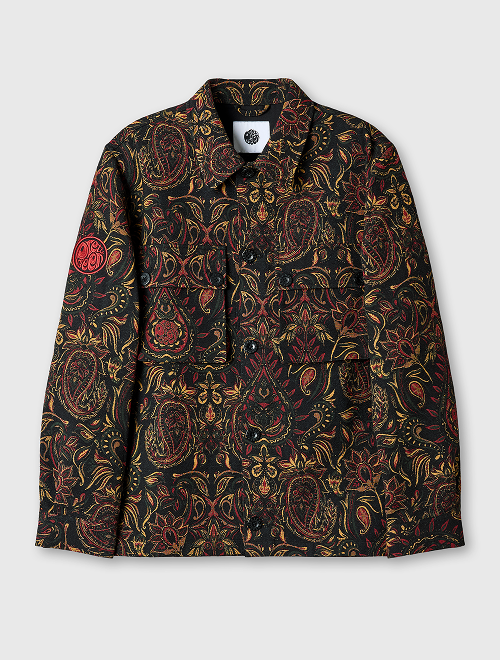 Jacquard overshirt