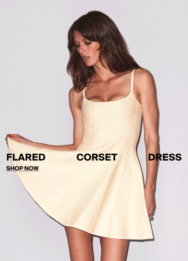 Flared Corset Dress