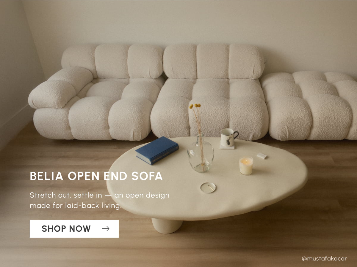 Belia Open End Sofa