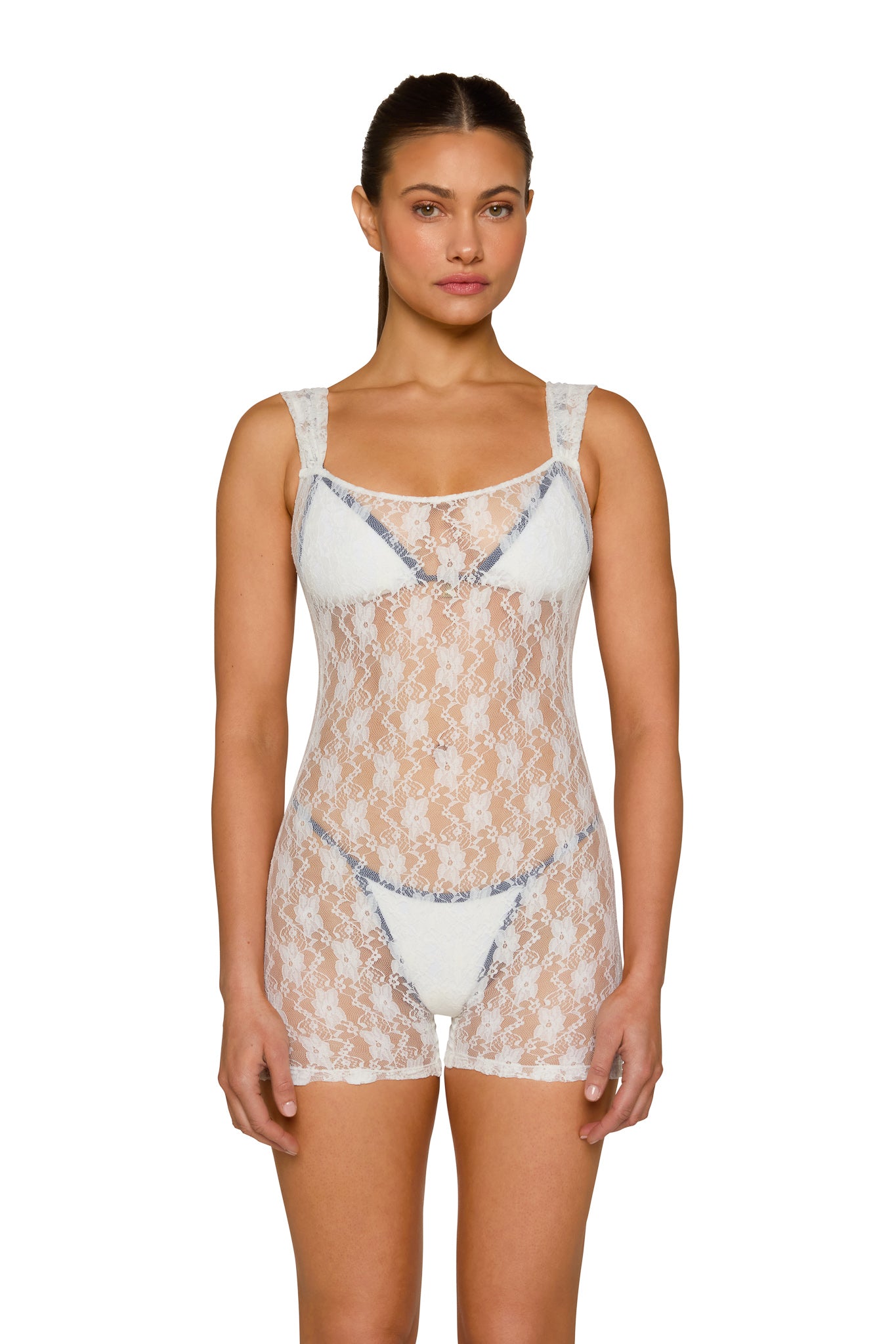 Image of BROOKLYN PLAYSUIT LACE