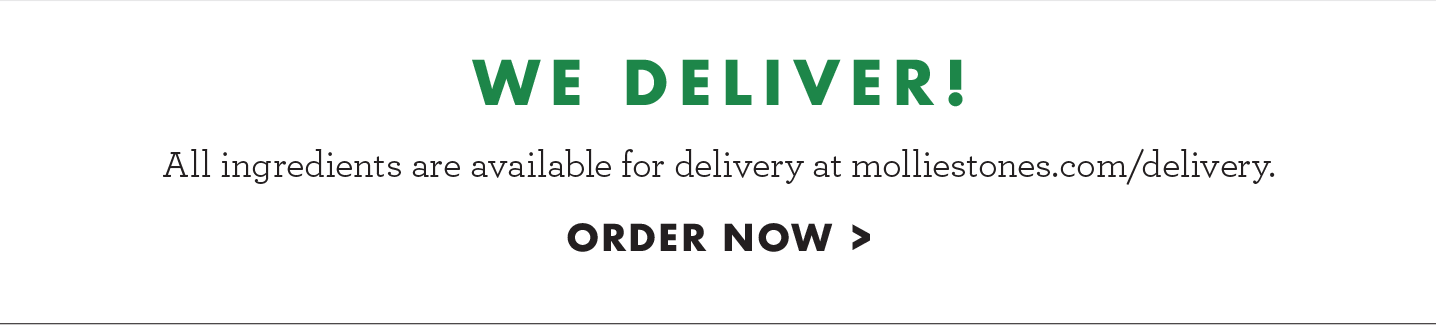 We deliver! order now!