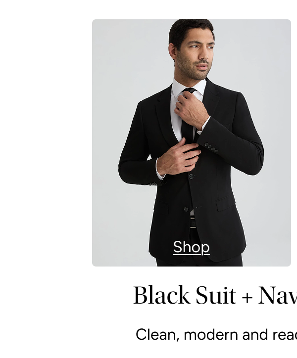 Black Suit, $199
