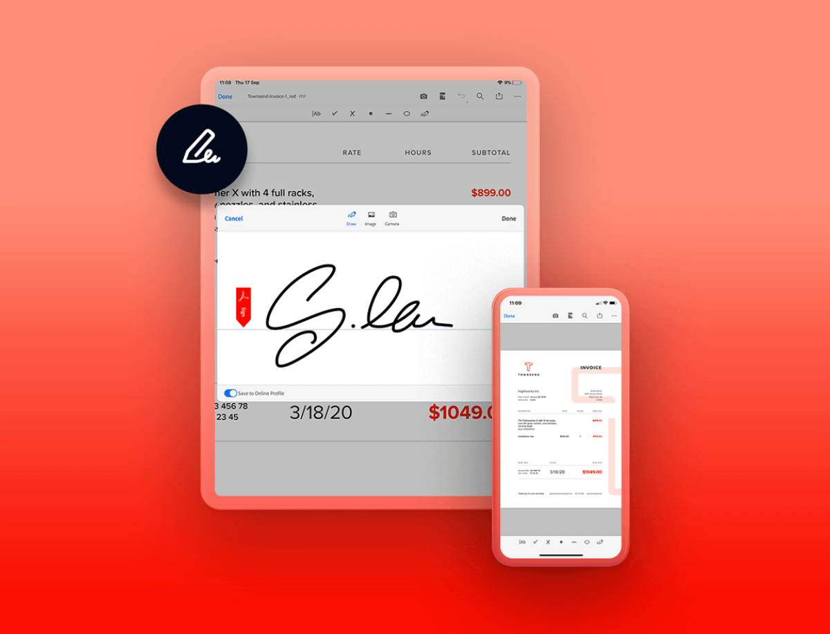 E‑signing made easy.