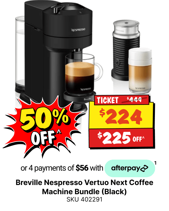 Breville Nespresso Vertuo Next Coffee Machine Bundle (Black)