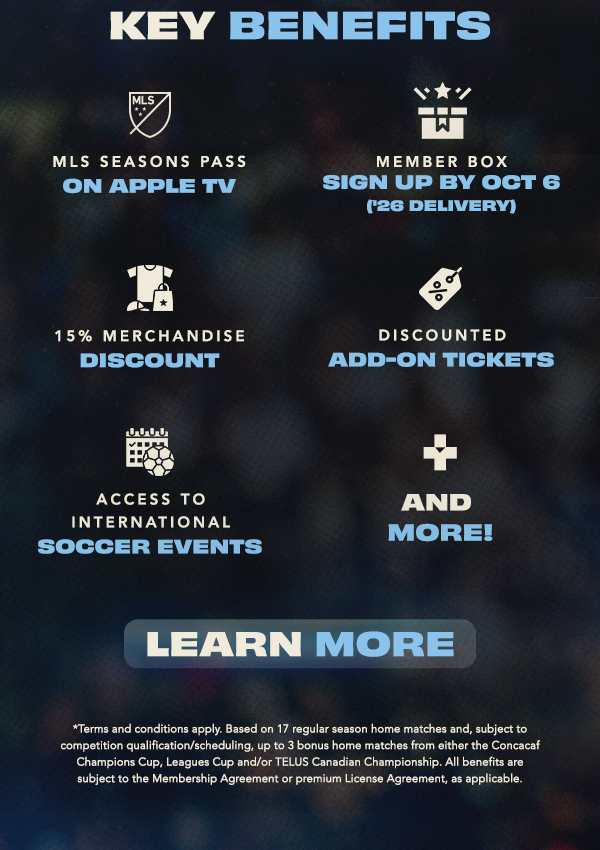 2026 Season Memberships - Learn More