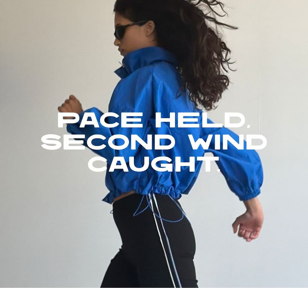  pace held, second wind caught.