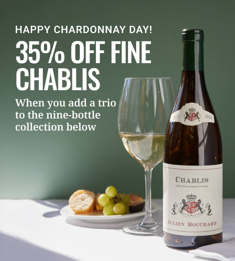 35% off Chablis trio