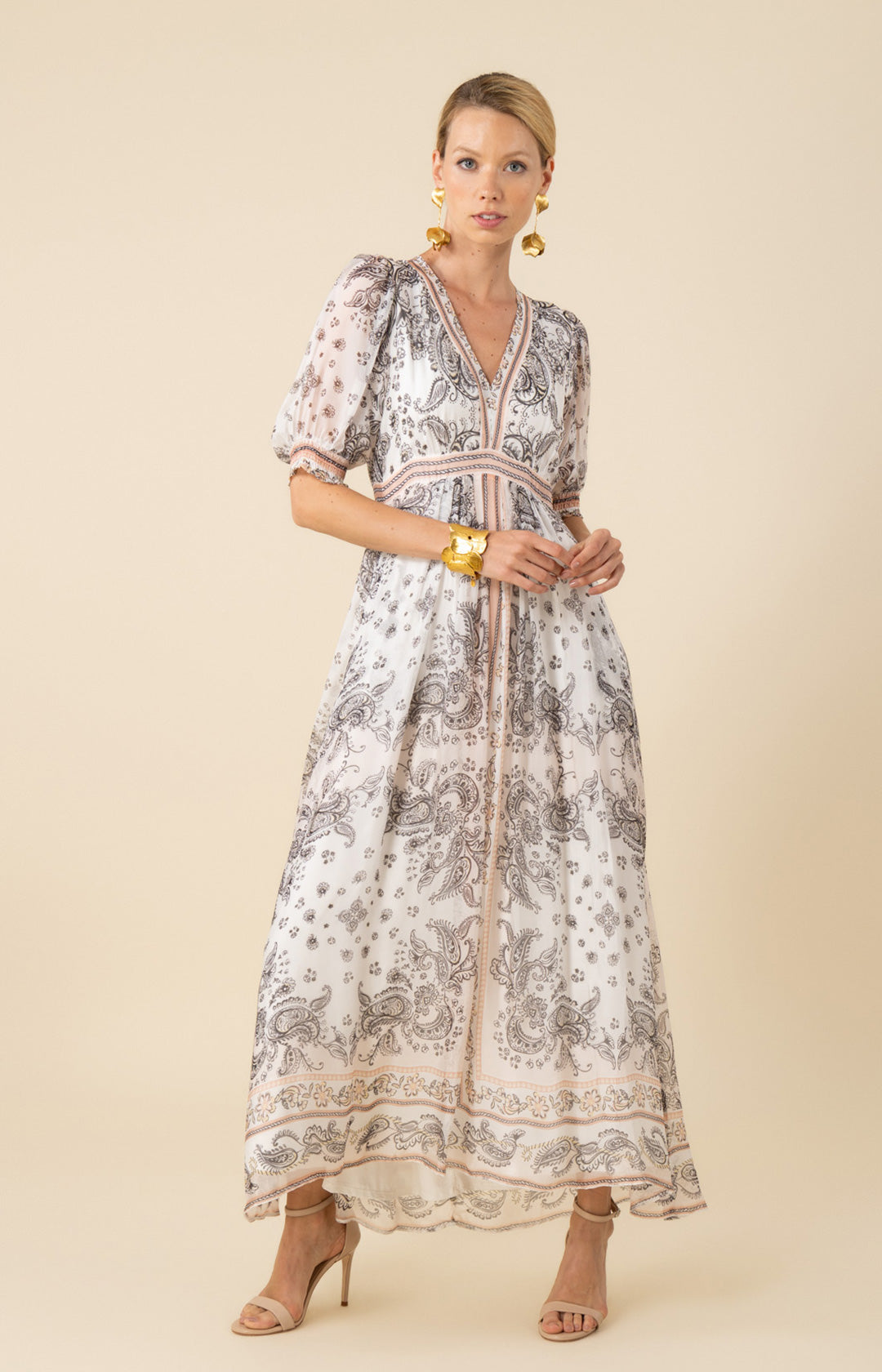 Image of Lilian Chiffon Maxi Dress