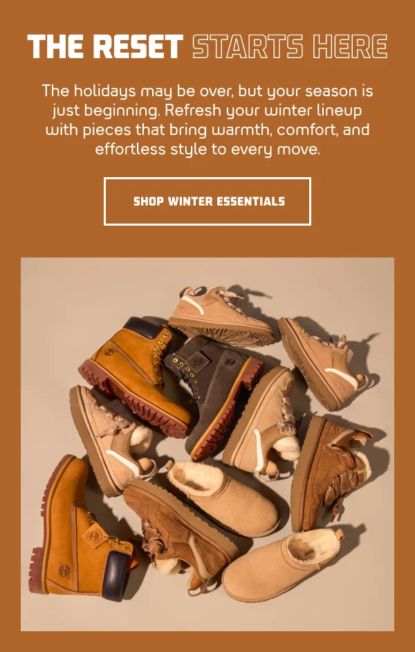 The holidays may be over, but your season is just beginning. Refresh your winter lineup with pieces that bring warmth, comfort, and effortless style to every move. 