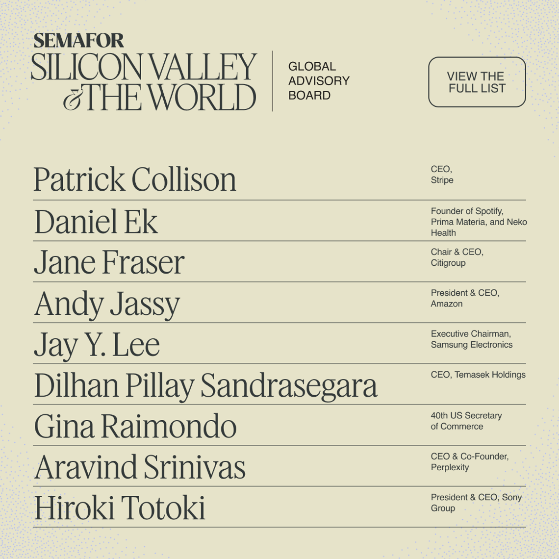 Silicon Valley & The World