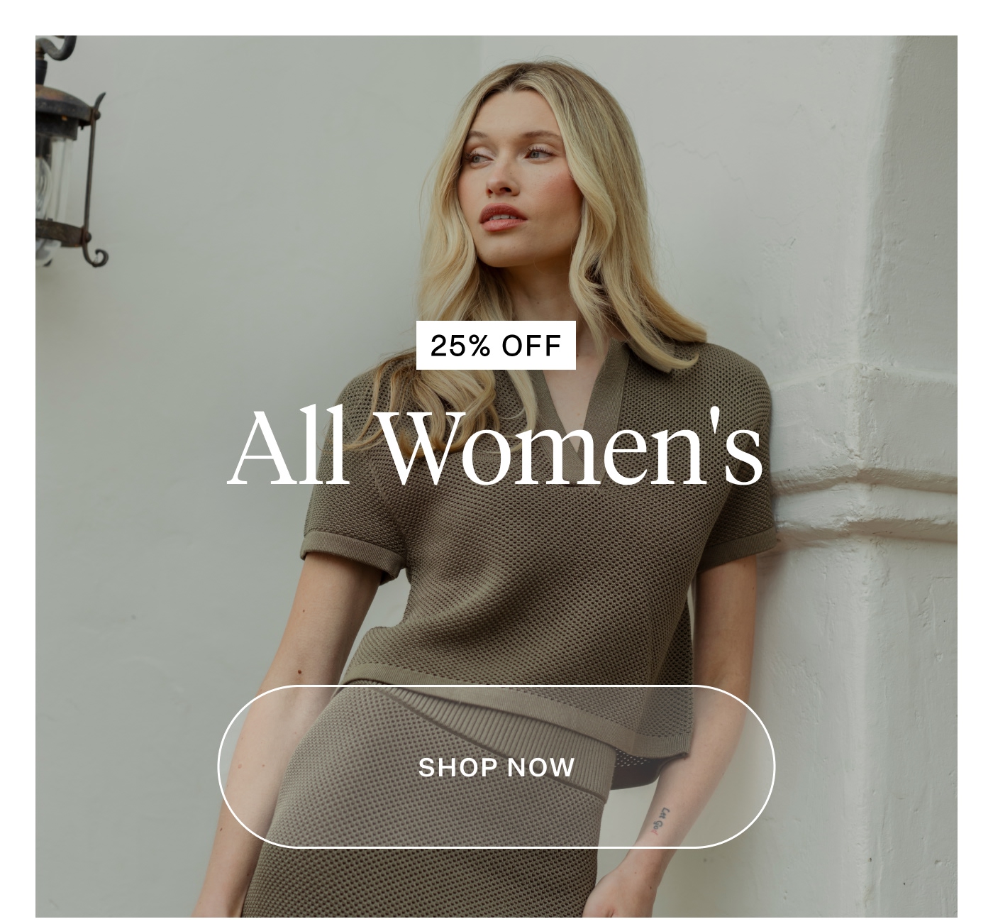 Shop Women's 25% Off Sitewide