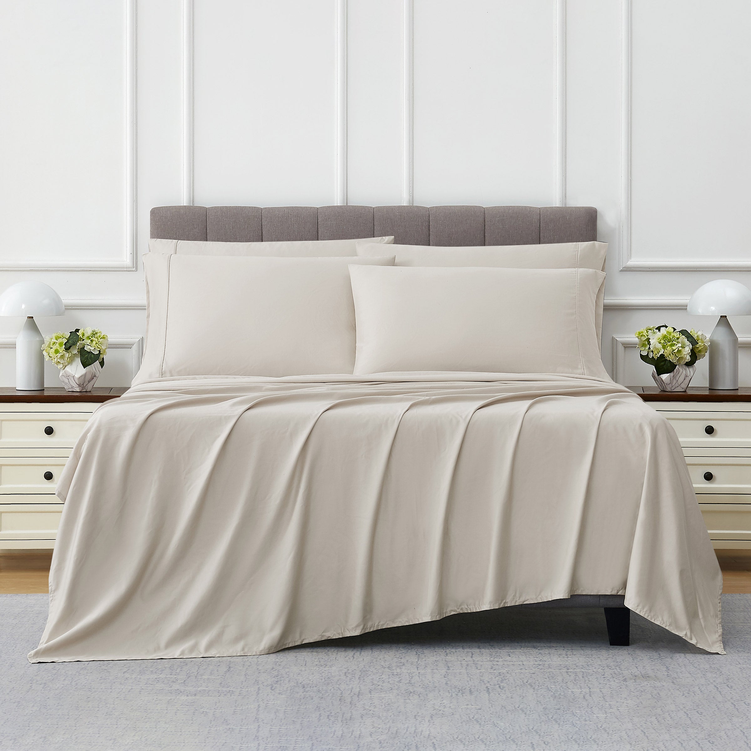 Kirkland Signature 680 Thread Count Full Sheet Set