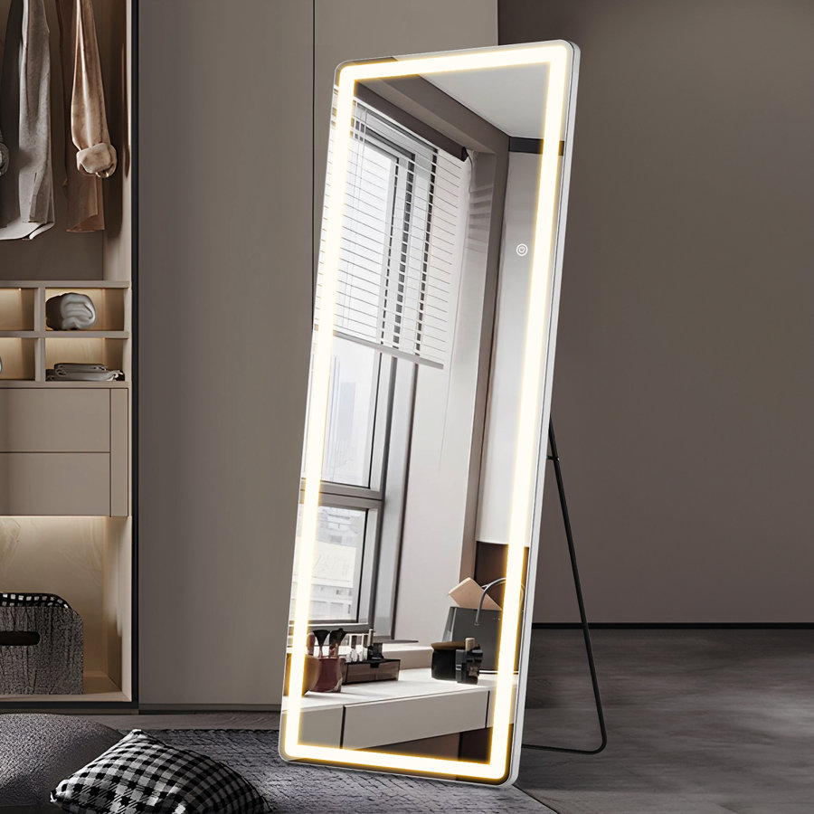 Modern & Contemporary Lighted Full-Length Mirror