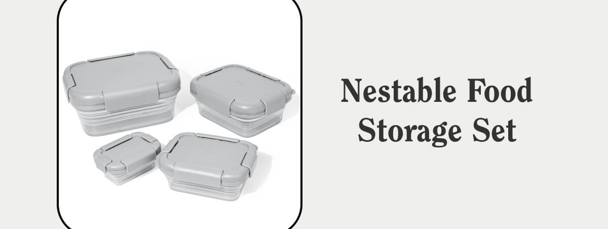 Nestable Food Storage Set